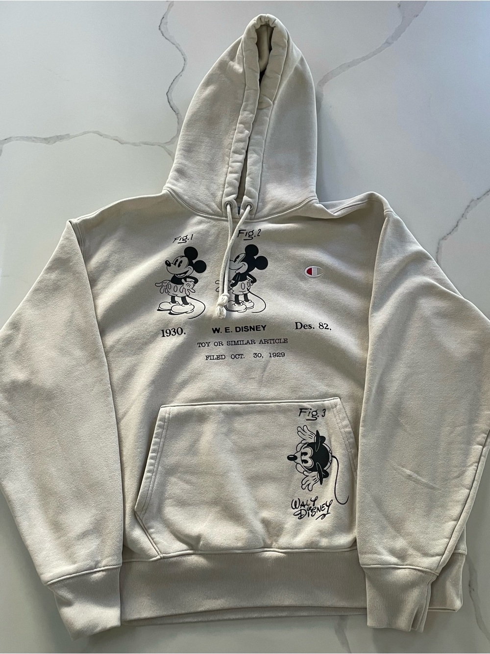 Champion x Disney Limited Edition Mickey Mouse Reverse Weave Hoodie, Size XL